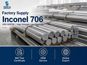 Barra, Varilla, Lámina, Tubería, Tira y Alambre de Aleación de Níquel Inconel 706 N09706 de Baja Expansión y Alta Resistencia para Componentes de Turbinas - Product Image 2