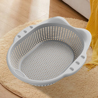 Panier pour chat en forme de panier à légumes, fournitures pour animaux de compagnie, couleur unie, tapis respirant épaissi, confortable, forme ovale, toutes saisons