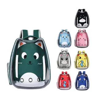 Pet Backpack Outside Portable Transparent Space Capsule Pet Bag Cat Breathable Backpack Pet Carrier Bag