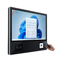 POS-терминал Sandu 15.6" с сенсорным IPS-экраном, все в одном |   Intel Core I5 8 ГБ 128 ГБ SSD Windows 10/Android |   Сканер штрих-кодов NFC