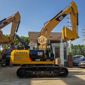 Excavatrice d'occasion de haute qualité Caterpillar CAT320D 20 tonnes, pelle sur chenilles d'occasion d'origine 320D2 CAT320D 320D2L à vendre - Product Image 3