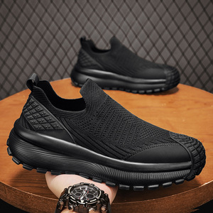 Chaussures tendance pour hommes, polyvalentes et minimalistes, chaussures de sport et de loisirs en mesh, légères, respirantes, confortables, antidérapantes, chaussures de course - Product Image 3