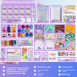 Kit de Materiales para Hacer Bolas Antiestrés Cai Ma, Juguete Popular para Aliviar el Estrés, Rebote Lento, Excelente Sensación al Tacto, Unisex 14 - Product Image 5