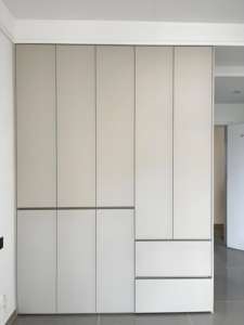 Meubles de chambre à coucher modernes durables combinaison en bois armoire garde-robe organisateur pour vêtements élégant placard - Product Image 2