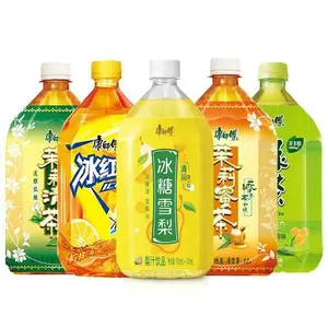 Master Kong Iced Pear Big Bottle Pera Juice Drink Summer Fruity Drink 1L * 12 Botellas