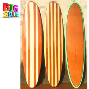 SHX High Quality Cheap CNC Molding Precision Shape Wooden Veneer Used Surfboards For Sale