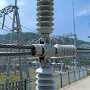 Каркасная конструкция для подстанции HUTA, оцинкованная, усиленная, высота 15 м, простое обслуживание - Product Image 2