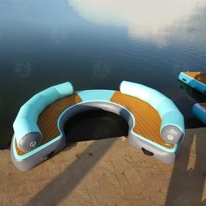 Piscina galleggianti gonfiabili Floating Card tavolo e sedie gonfiabile lettino galleggiante - Product Image 2