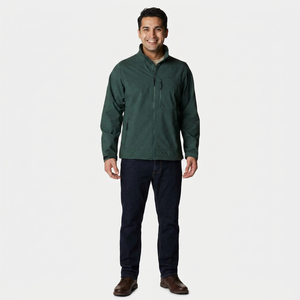 Hot Sales Cheap Price Canvas Softshell Jackets Mountain Men <b>Waterproof</b> Hooded Thick Winter Jacket Made in Pakistan 2026 - Product Image 1