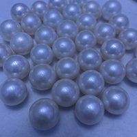 Grande taille 15-16mm blanc rond Edison perle d'eau douce naturelle en vrac