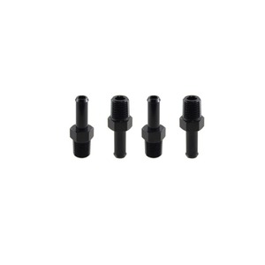 Adaptador de manguera Haofa NPT macho a conector recto de tubería de combustible flexible de aleación de aluminio AN4 AN6 AN8 AN10 AN12 - Product Image 2