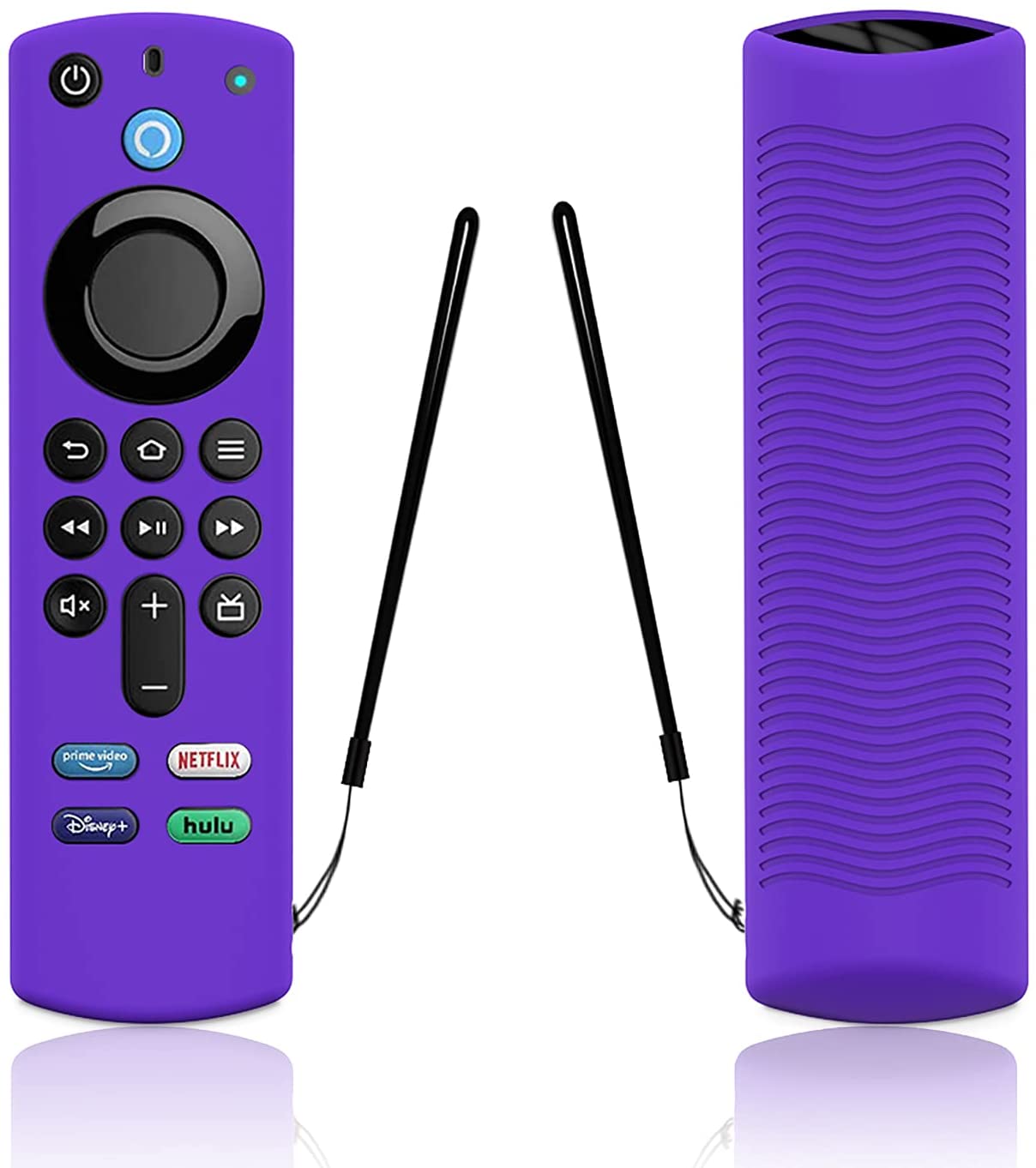 Чехол для пульта дистанционного управления Alexa Voice (3-е поколение)-2021 силиконовый защитный чехол для пульта дистанционного управления Fire TV Stick с веревкой