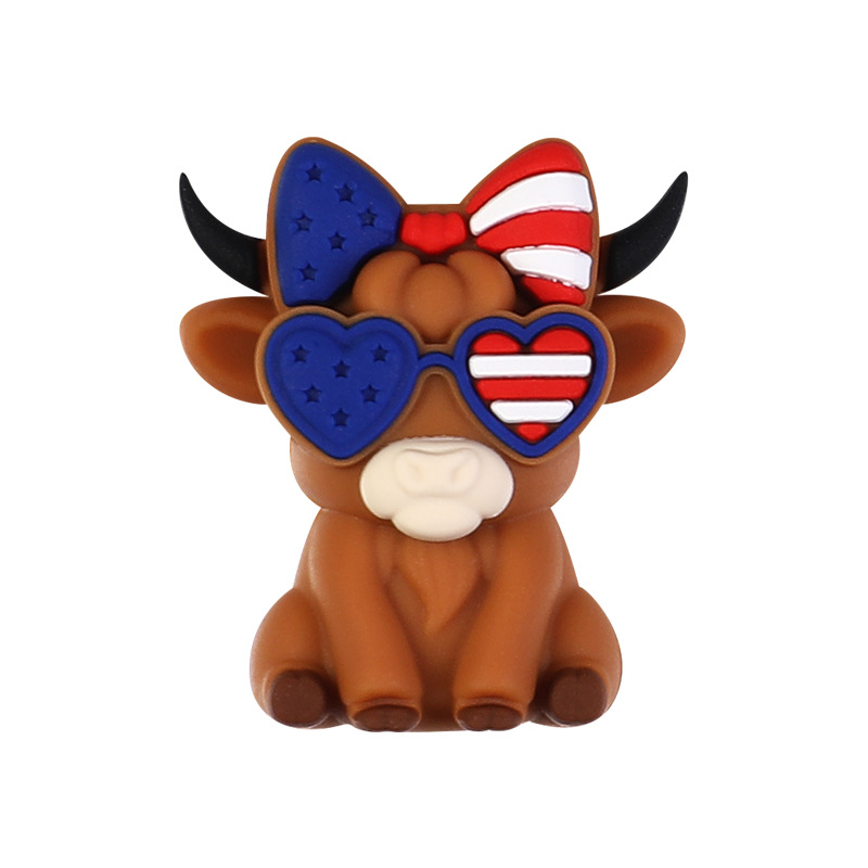 Bétail des Highlands marron 3d-usa