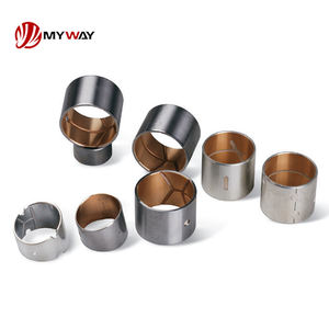 Myway บุชชิ่งแบบ bimetal CuSn8Ni1จากโรงงาน | ตลับลูกปืนปลอกทองแดงด้านหลังเหล็ก | ทนต่อการสึกหรอสูงสำหรับเครื่องจักรอุตสาหกรรม - Product Image 3