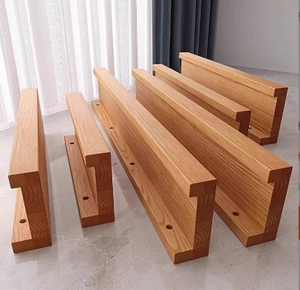 Estantes de Madera Maciza para Montar en la Pared, Sin Perforaciones, para Paredes, Sofás, Exhibidores, Librerías, Estantes de Pared - Product Image 3