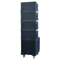 Système de sonorisation portable professionnel MORIN TW-12A, enceinte line array passive 1600W, système audio, table de mixage DJ