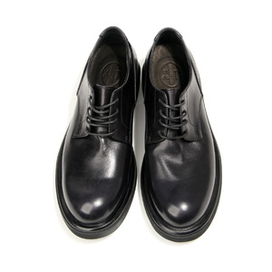 Men's Casual Leather <b>Shoes</b> Round Toe Thick Soled Platform <b>Height</b> <b>Increasing</b> Black Dark Brown Size 38 39 40 41 42 43 44 - Product Image 2