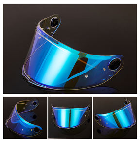 Nouveau Prix Usine 2024 Visière de <span class=keywords><strong>Casque</strong></span> <span class=keywords><strong>Moto</strong></span> MT-14B en PC Renforcé 29*13cm 120g <span class=keywords><strong>Multicolore</strong></span> pour K3SV/K5 - Product Image 3