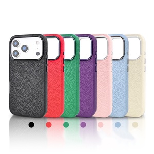 เคสโทรศัพท์หนังแท้ลายลิ้นจี่ผิวสัมผัสเ<span class=keywords><strong>ค</strong></span>สโทรศัพท์แบบเต็มเคสแม่เหล็กสำหรับ iPhone 17 15 16 14 13 <span class=keywords><strong>12</strong></span> <span class=keywords><strong>PRO</strong></span> <span class=keywords><strong>MAX</strong></span> - Product Image 3