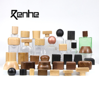 Capsules de parfum jetables en bois durables en gros avec logo, forme, taille et options de couleur personnalisées - Fermeture de flacon d'arôme écologique