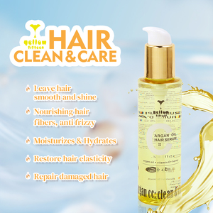 Tratamiento Protección contra el calor su logotipo Cuidado Brillo Suero protector para el cabello para Crystal <span class=keywords><strong>Natural</strong></span> Hair Serum - Product Image 4