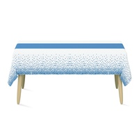 Nappe de table géométrique jetable personnalisée pour fêtes d'anniversaire, restaurants et mariages transfrontaliers