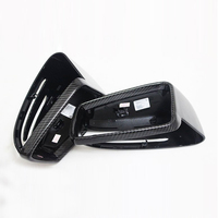 Couverture de rétroviseur pour Mercedes Benz W176 W246 W204 C207 W212 W221 X204 X156 Coques de capuchon de rétroviseur latéral Carbone de remplacement
