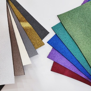 Vinyle changeant de couleur, feuille de cuir PU exotique nacré brillant pour la fabrication de sacs de chaussures - Product Image 3