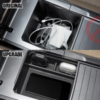 Accessoires intérieurs très vendus, organisateur d'accoudoir de console centrale, boîte de rangement en ABS pour accessoires Chery Jetour Traveller T2