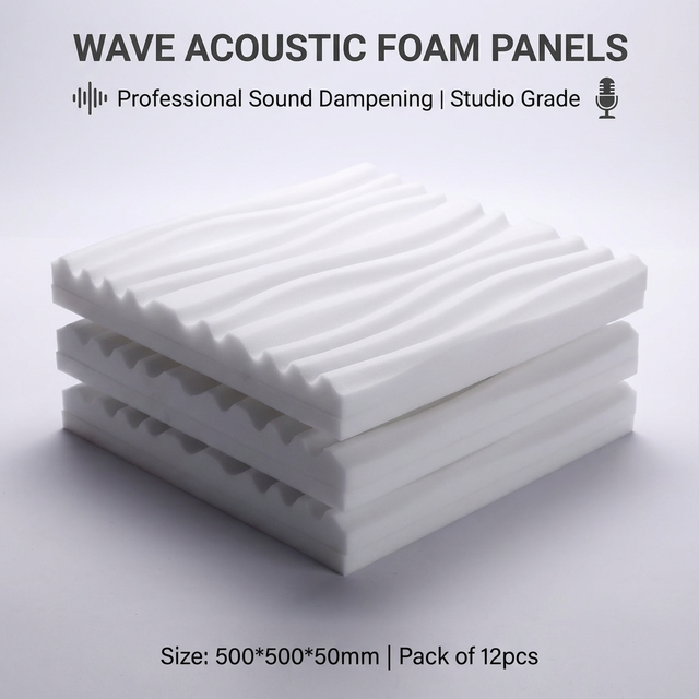 Porous Melamine Acoustic Foam Panels - Flame Retardant for Auditorium Sound Dampening