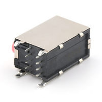 Conector Jack Vertical de 9 Pines y 3.5 mm para Audio de Teléfono