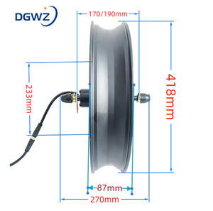 DGWZ 52 <span class=keywords><strong>V</strong></span> Hub Motor <span class=keywords><strong>20</strong></span> pulgadas 1500W Ebike Kit de conversión - Product Image 5