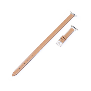 <span class=keywords><strong>Correa</strong></span> de cuero doble para Hermes <span class=keywords><strong>Apple</strong></span> <span class=keywords><strong>Watch</strong></span> <span class=keywords><strong>Ultra</strong></span> 2 Band <span class=keywords><strong>49mm</strong></span> 45mm 44mm 42mm 41mm 38mm 20mm Universal Piel <span class=keywords><strong>Watch</strong></span> <span class=keywords><strong>Correa</strong></span> para IWC - Product Image 1