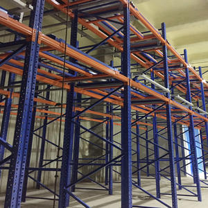 Heavy Duty Shuttle Pallet Racking System Shuttle <span class=keywords><strong>Carrier</strong></span> Radio Shuttle Gran venta Heavy Duty Warehouse Estante de almacenamiento de acero - Product Image 1