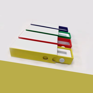 Derui CR <b>Containers</b> with Child-Proof Sliding Drawer Customized Child-Resistant Paper Packaging Matt Lamination for Cartridges - Product Image 3