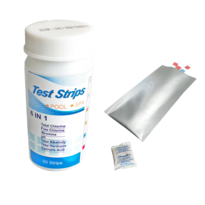 6 In 1 Water Test Strips 100 Counts For Swimming Pool Hot Tub Spring Testing