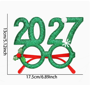 Gafas de Año Nuevo 2027, Novedad en Venta, Diadema con Gafas Creativas para la Nochevieja, Gafas Digitales - Product Image 2