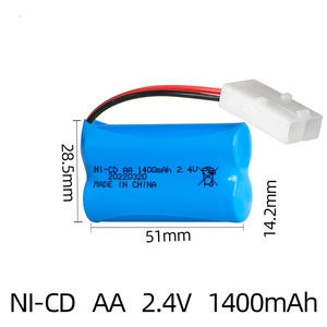 Paquete <span class=keywords><strong>de</strong></span> batería <span class=keywords><strong>de</strong></span> níquel <span class=keywords><strong>cadmio</strong></span> 2,4 V 1400mAh Paquete <span class=keywords><strong>de</strong></span> batería recargable Tamaño AA <span class=keywords><strong>para</strong></span> batería <span class=keywords><strong>de</strong></span> coche <span class=keywords><strong>de</strong></span> control remoto - Product Image 5