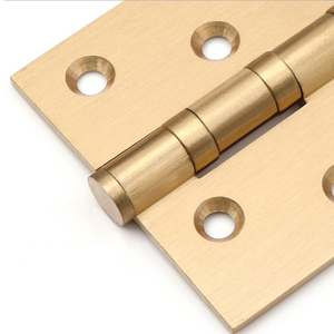 Bisagras de Puerta con Rodamientos de Bolas de Latón Sólido <span class=keywords><strong>ECREW</strong></span>, 4"x3"x3mm, Resistentes, Acabado Satinado, para Puertas de Madera, Uso en Hoteles, Bajo Ruido, 50 Pares - Product Image 2