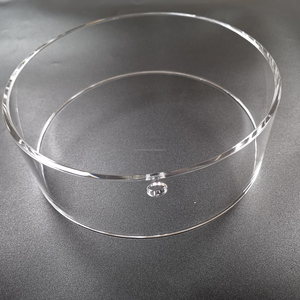 Disco in Quarzo Personalizzato Lucidato di Grado Ottico, Guarnizione in Vetro di Quarzo Resistente al Calore per Componenti Industriali di Precisione - Product Image 1