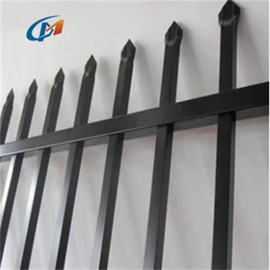 Panneaux de clôture en acier galvanisé anti-rouille thermolaqué 6ft x 10ft, clôture en <span class=keywords><strong>fer</strong></span> forgé, clôture de sécurité pour pelouse - Product Image 5