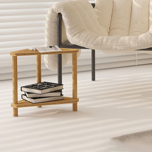 Estante de Baño de Bambú de 60x70cm, Doble Capa, para Artículos de Cuidado Personal, Independiente - Product Image 2