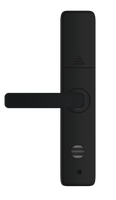 Cerradura Inteligente Glomarket con Control por Aplicación Wi-Fi, Huella Dactilar, Pantalla Táctil, Teclado Numérico, Llave, Cerradura Inteligente para Puerta de Madera