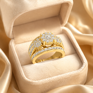 Anello dal Design Geometrico Classico da Donna - Product Image 3