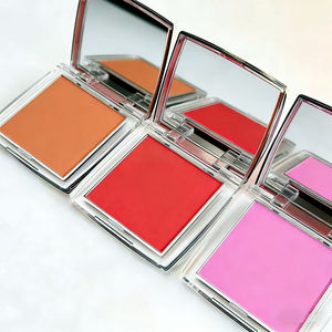 Maquillaje de rubor facial - vegetariano, sin residuos, color nude, hecho a medida, de alta calidad, de larga duración, efecto de maquillaje de aspecto natural - Product Image 1