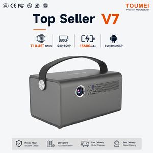 Original Mini Projector Manufacturer Smart Android WIFI Home Theater Proiettore Battery Portable Wholesale <strong>Projektor</strong> Supplier - Product Image 2