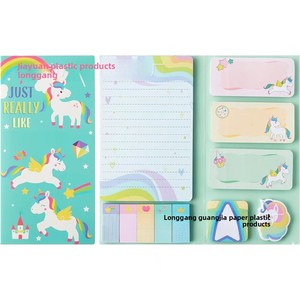 Bloc-notes à combinaison d'animaux de dessin animé Notes autocollantes transfrontalières à vente chaude <span class=keywords><strong>Note</strong></span> auto-adhésive mignonne fortement irrégulière - Product Image 6