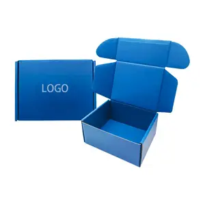 Cajas de regalo de cartón corrugado reciclables con logotipo personalizado para ropa y calzado, cajas de envío de cartón para camisetas