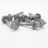 YIQUAN Flashings Factory Heavy-Duty Hexagon Head Self Drilling Screws (38mm/16mm) Unfinished Finish 16mm Washer for Metal