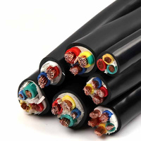 Kupfer-Litzenleiter Flexibles RVV-Stromkabel H05VV-F 3,5-12,5mm 2-5 Adern IP68 300/300V PVC-Elektrokabel